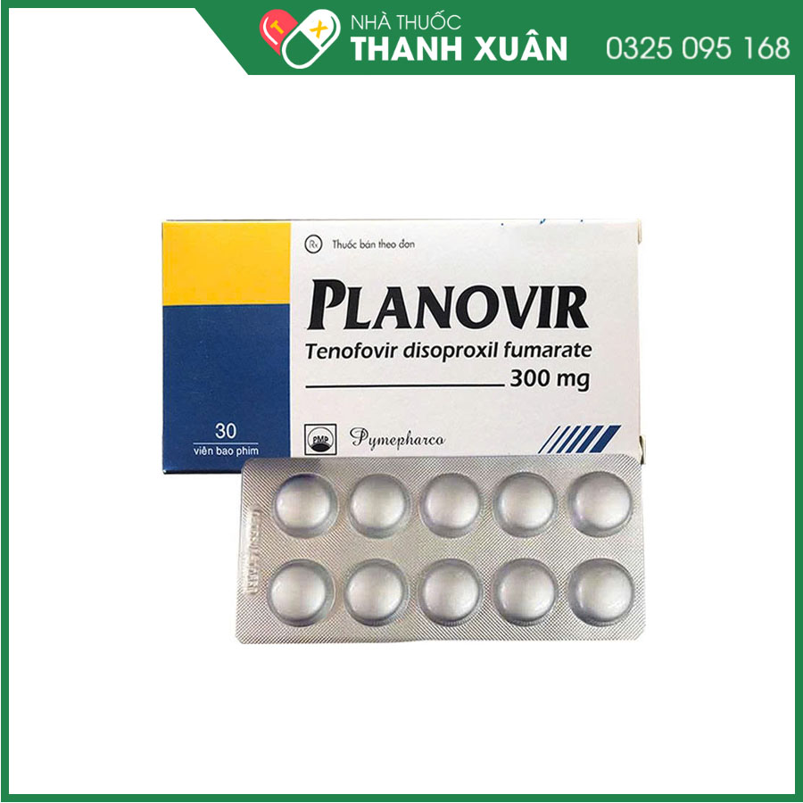 Planovir chỉ định kết hợp điều trị HIV, dự phòng phơi nhiễm HIV và viêm gan B mạn tính ở người lớn